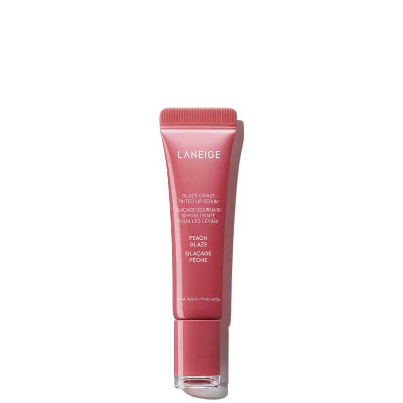 LANEIGE Glaze Craze Tinted Lip Serum - Peach Glaze 12g