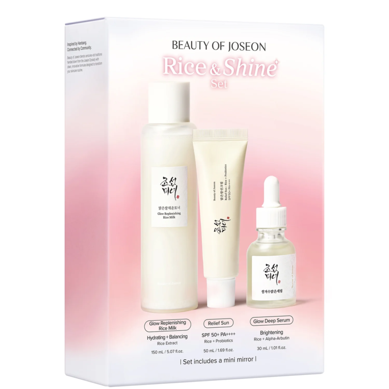 LOOKFANTASTIC X Beauty of Joseon Rice & Shine Set (Worth £50)