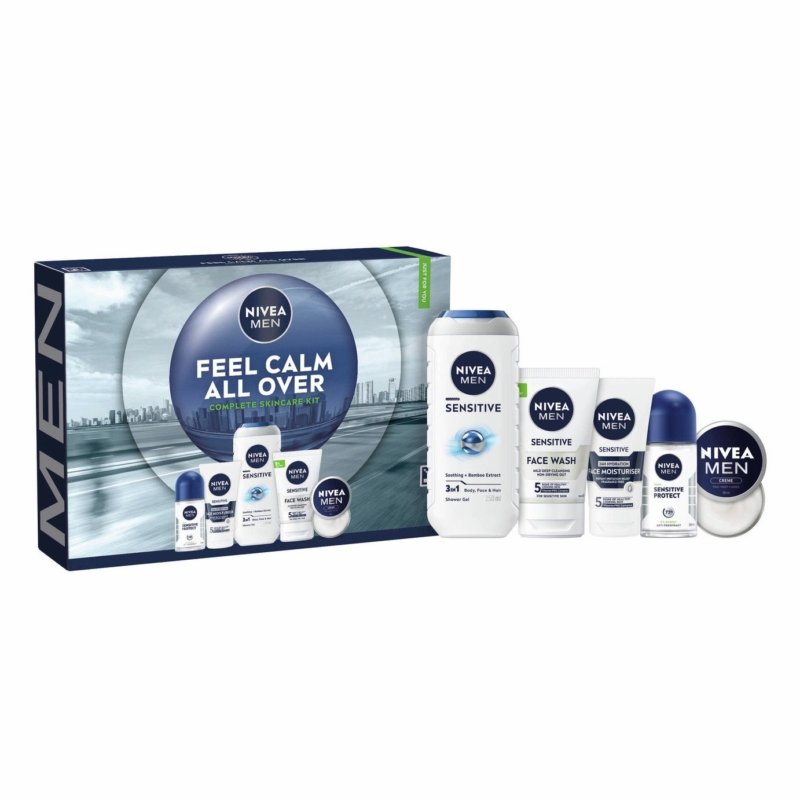 Nivea Men Feel Calm All Over Complete Skincare Kit