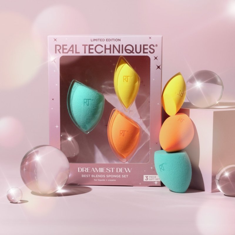 Real Techniques Dreamiest Dew 3 Sponge Set