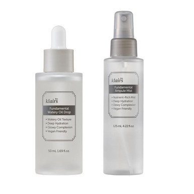 Klairs Fundamental Set: Ampoule Mist and Oil Drop